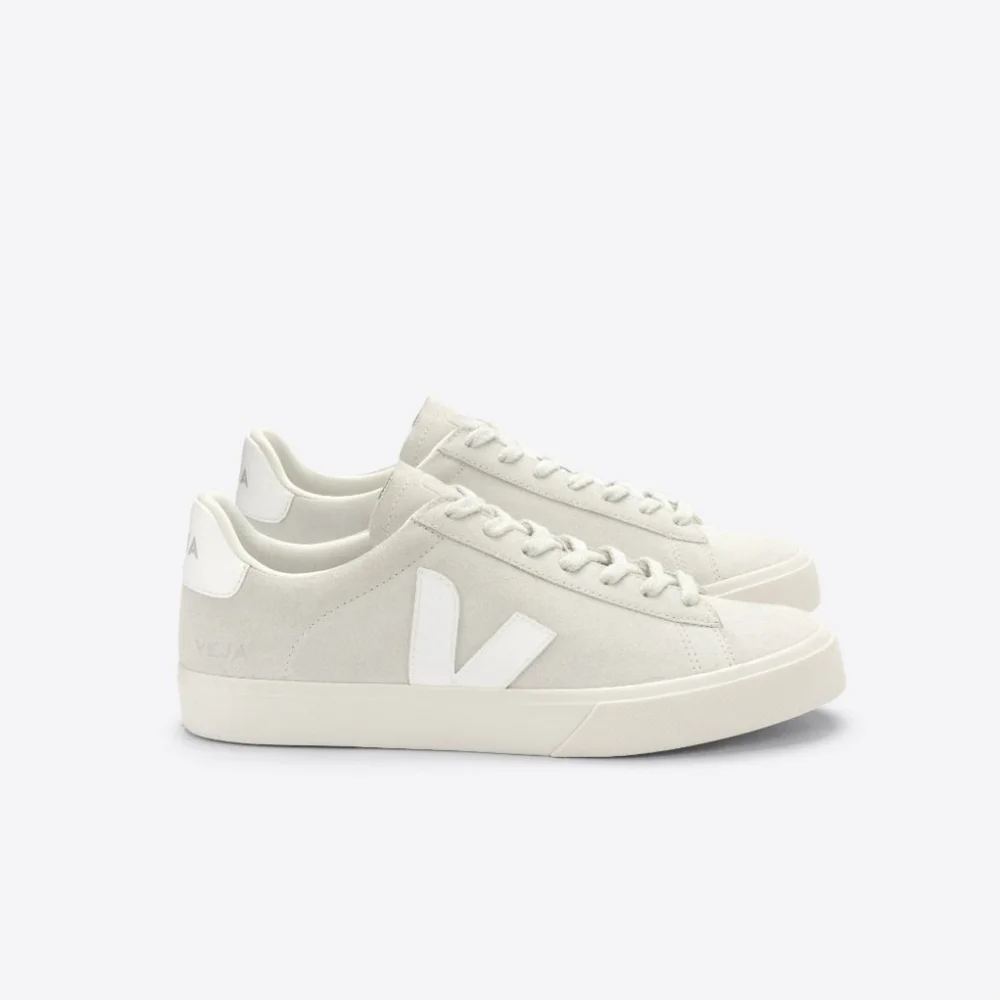 Veja Campo Suede Sneaker - "Natural White" - Picture 2 of 11